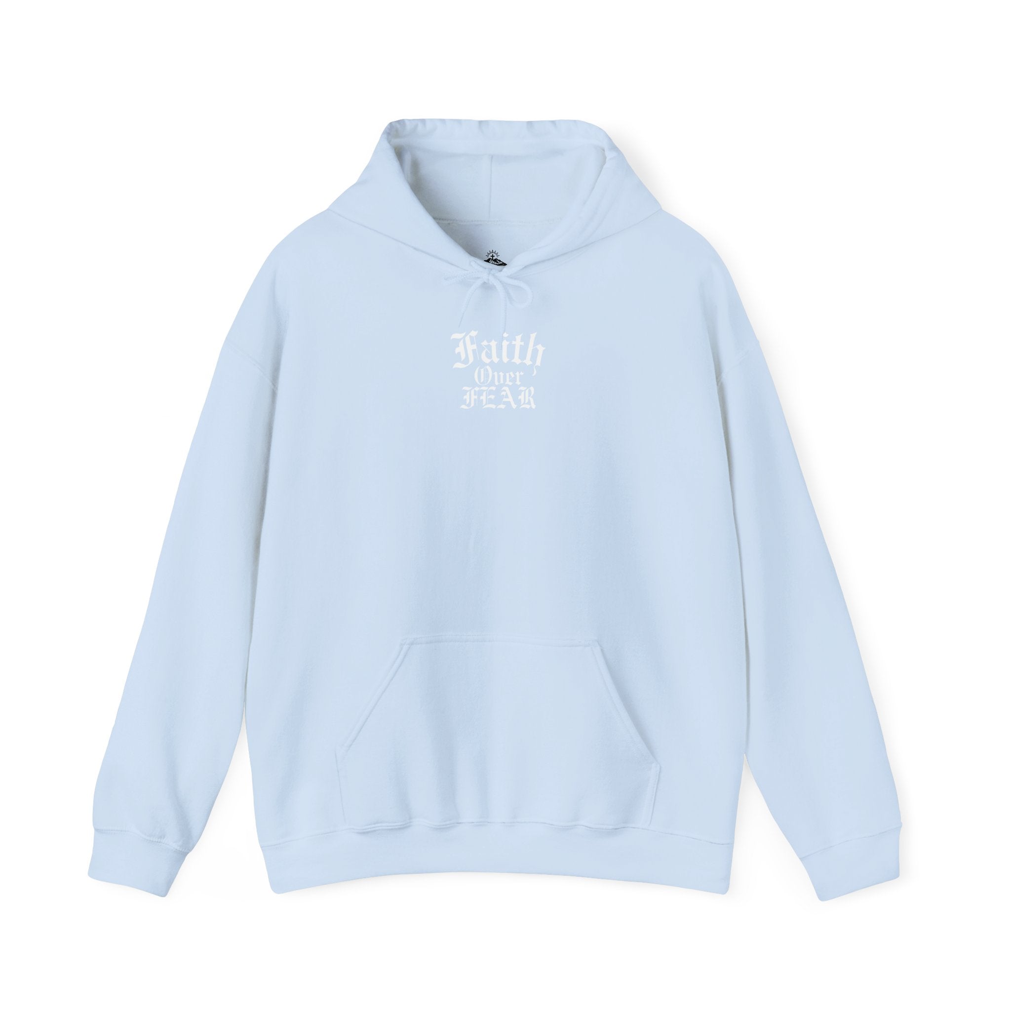 Faith Over Fear Unisex Heavy Hoodie - Christian Streetwear