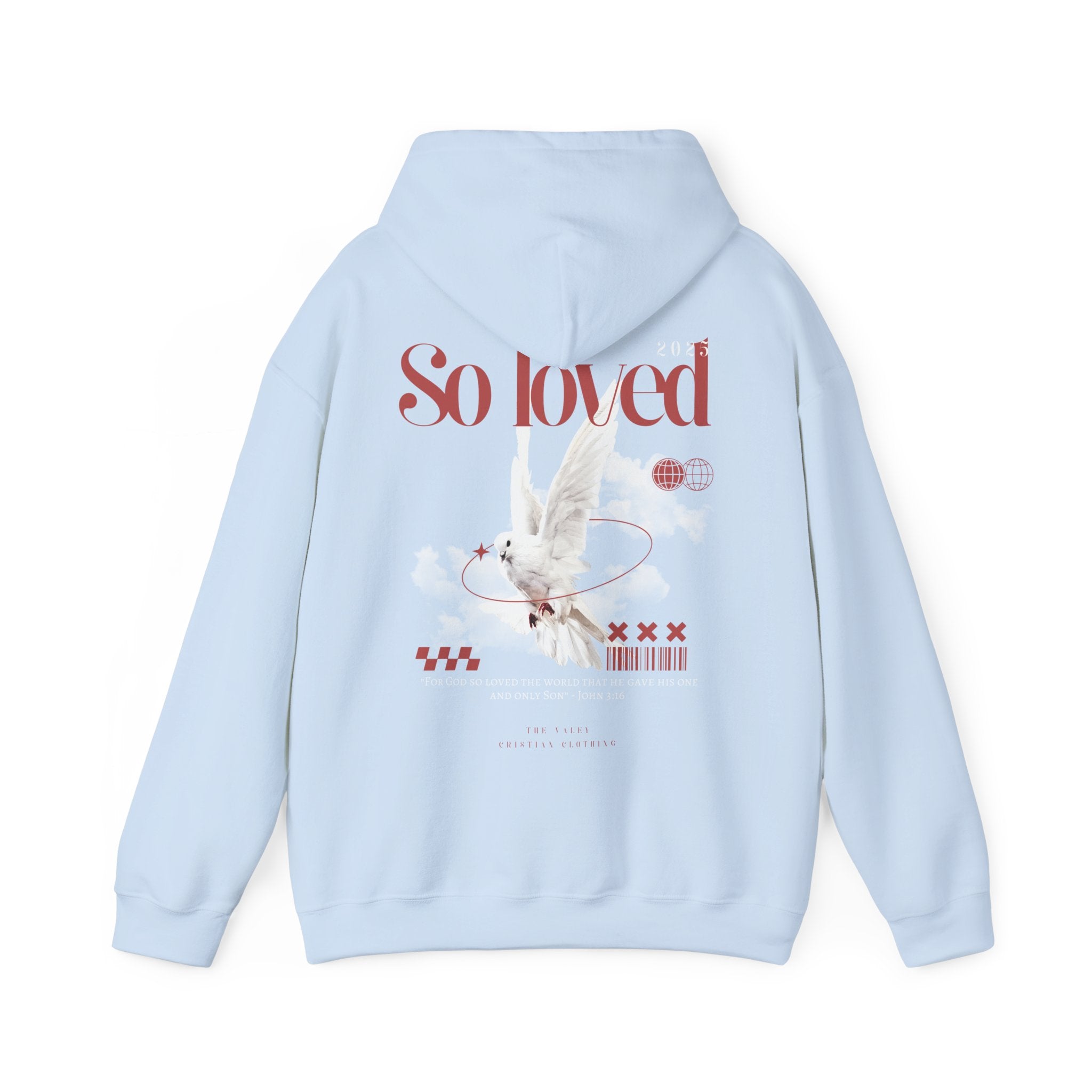 'So Loved Hoodie' Unisex Heavy Blend™ - Christian Streetwear