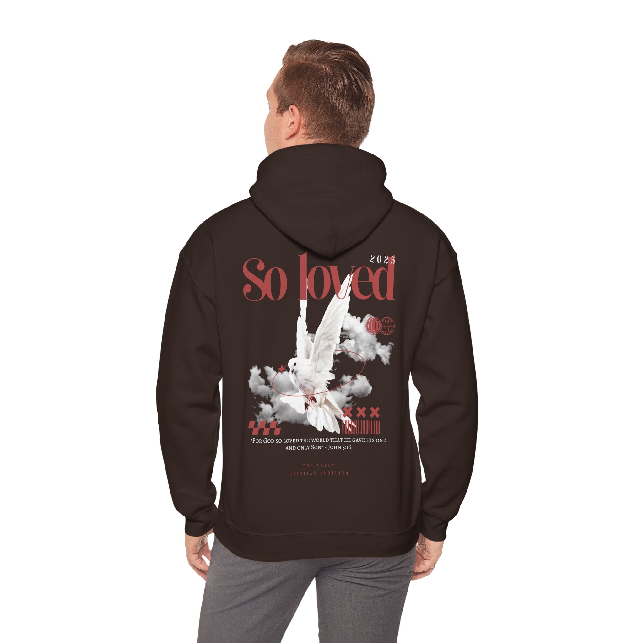 'So Loved Hoodie' Unisex Heavy Blend™ - Christian Streetwear