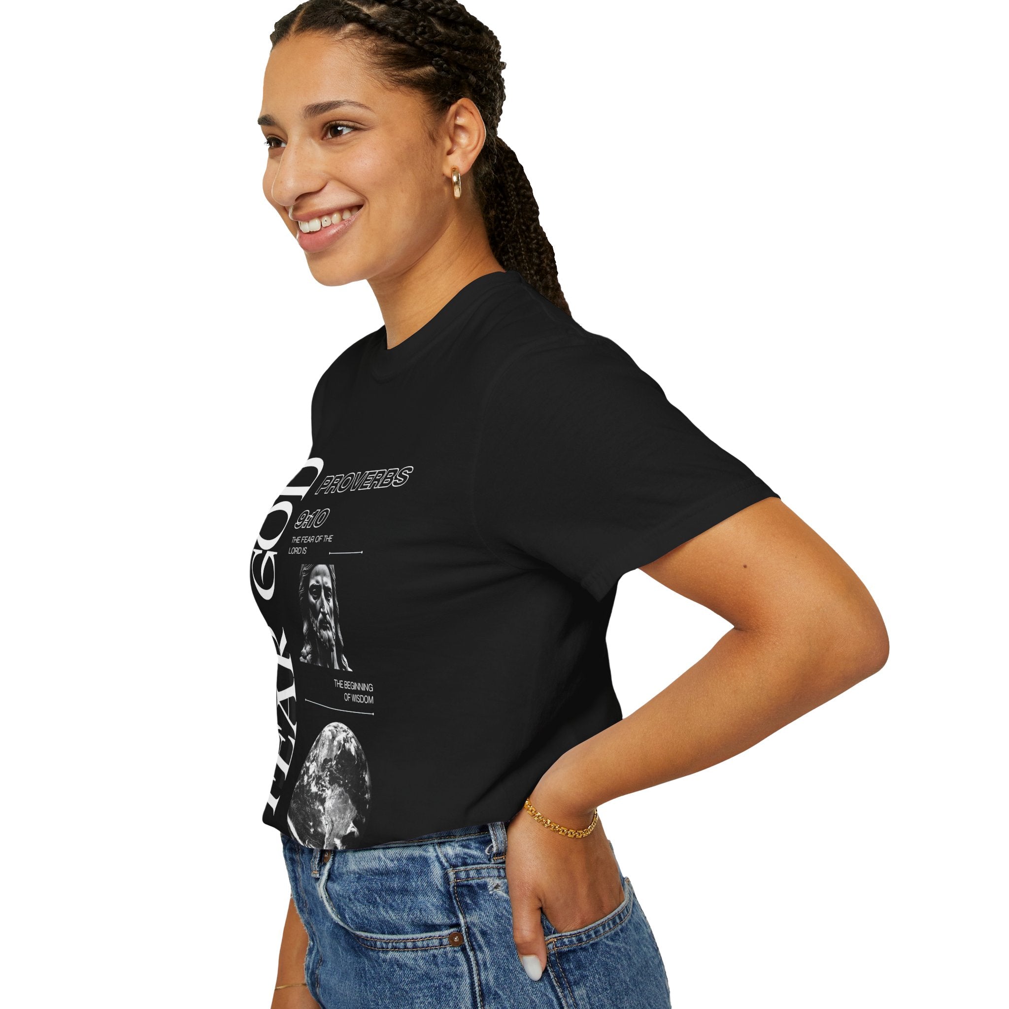 ‘Fear god’ Woman’s T-shirt - Christian streetwear