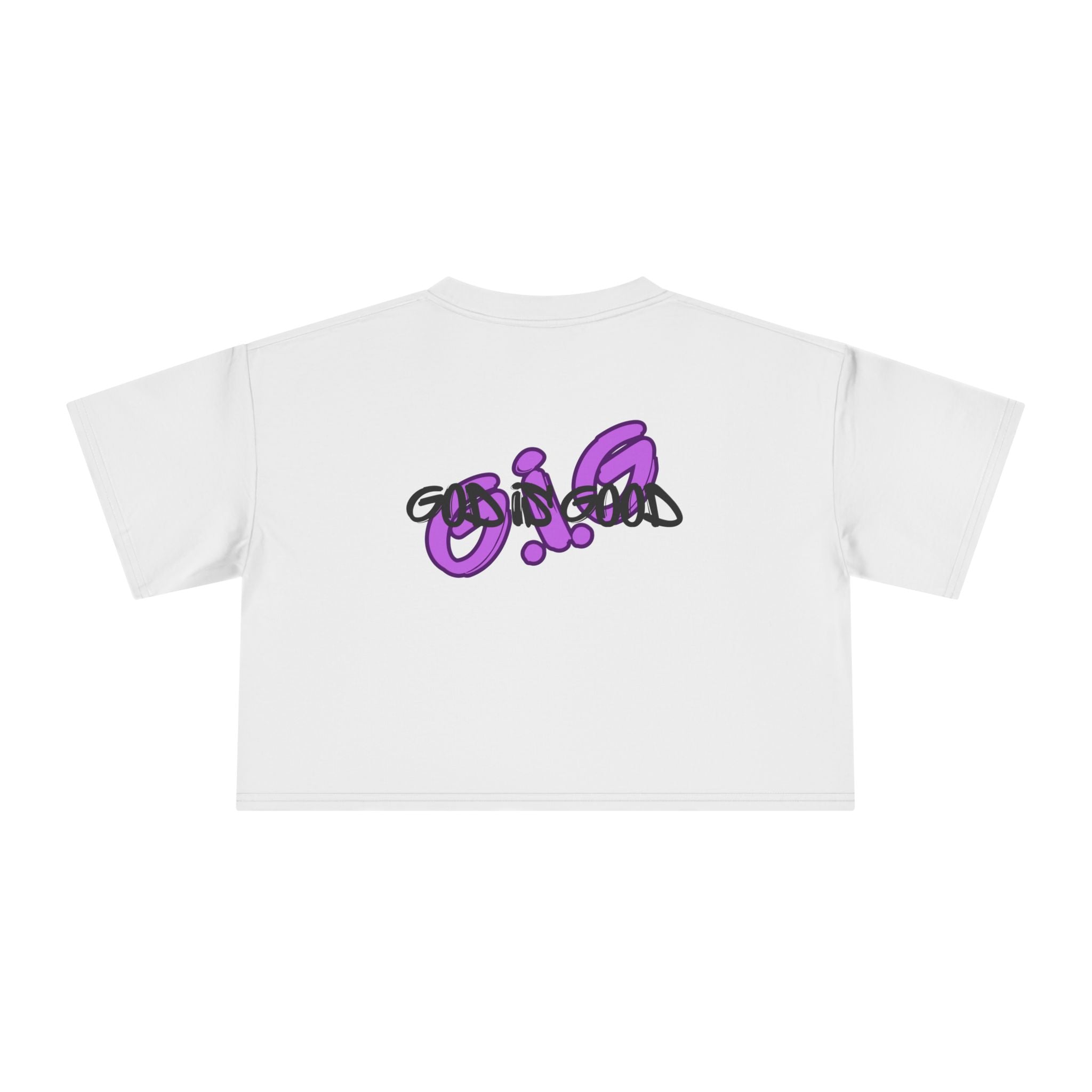 ‘G.I.G’ Women's Crop Tee - Christian streetwear