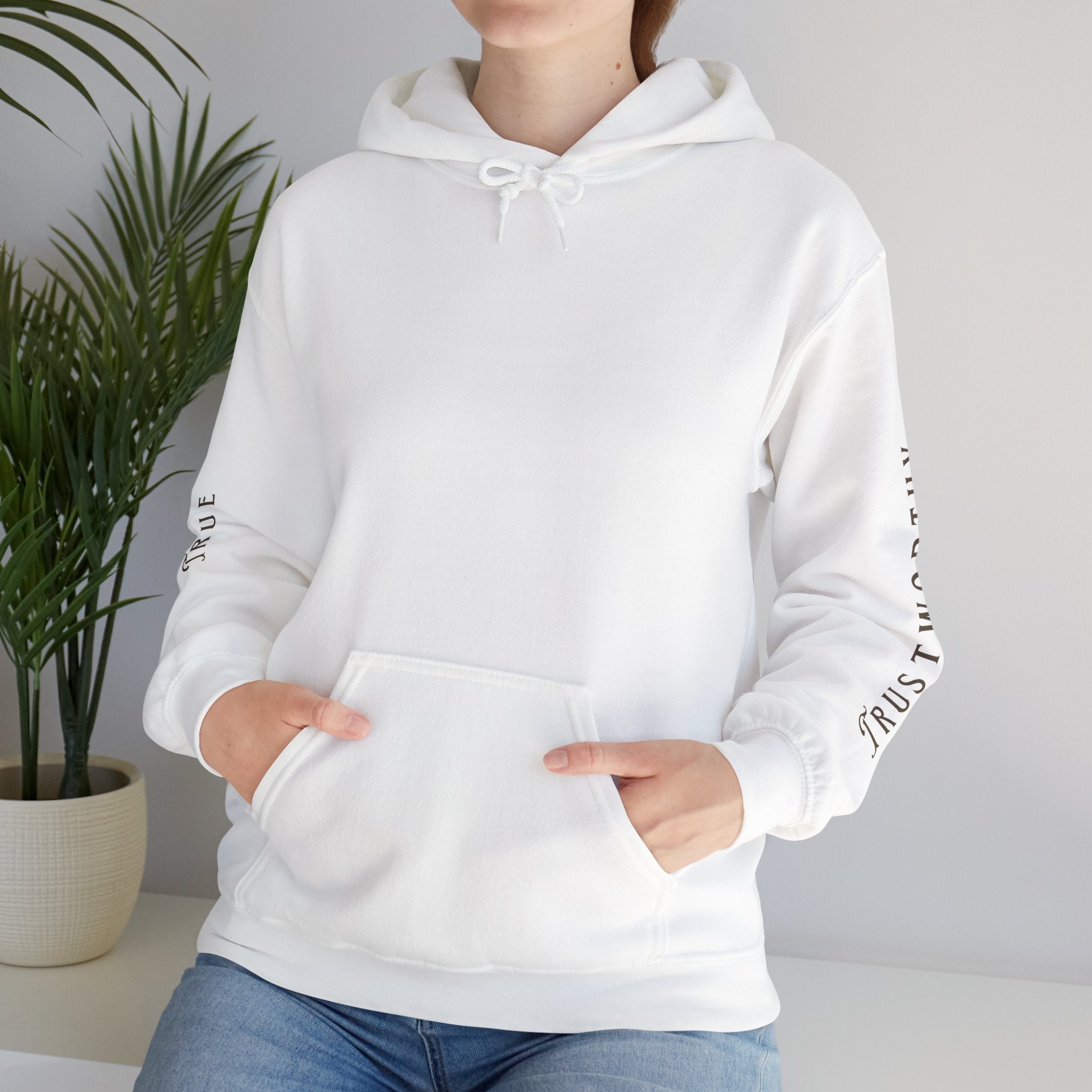 'Trustworthy & True' Unisex Heavy Blend™ - Christian Streetwear