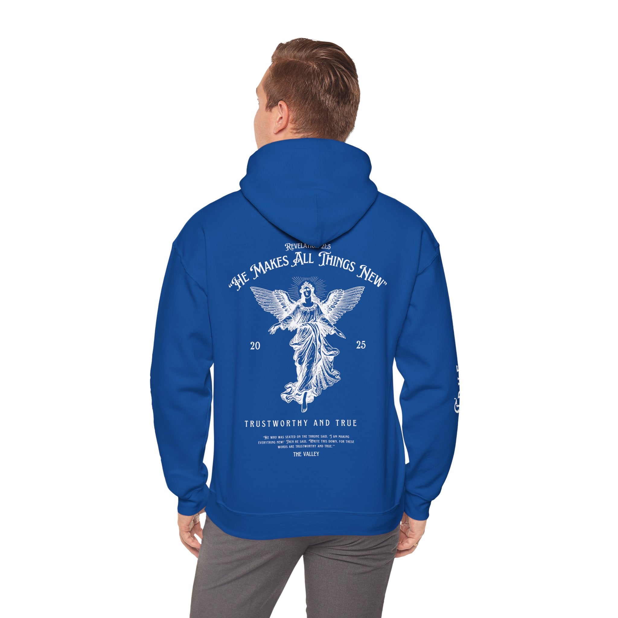 'Trustworthy & True' Unisex Heavy Blend™ - Christian Streetwear