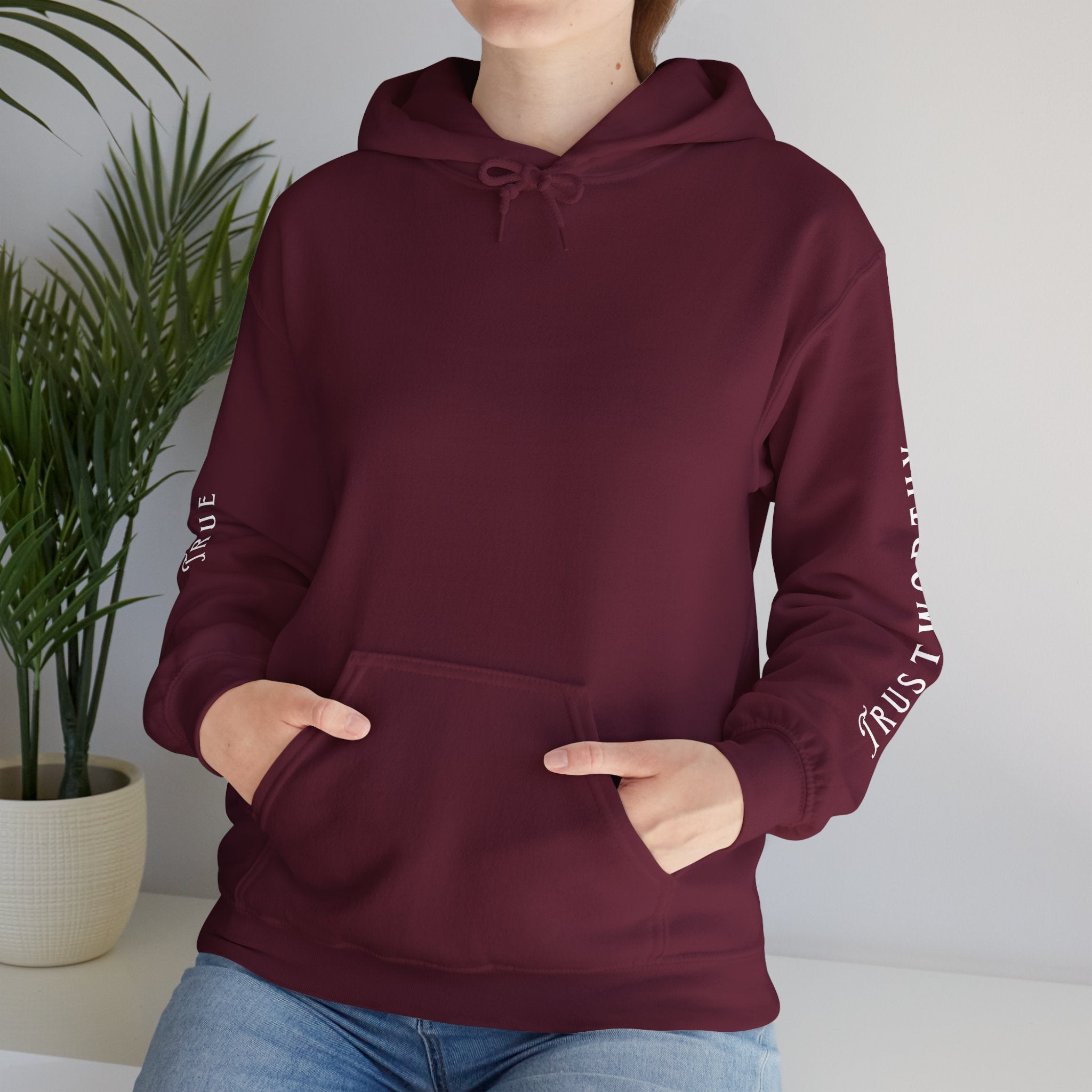 'Trustworthy & True' Unisex Heavy Blend™ - Christian Streetwear