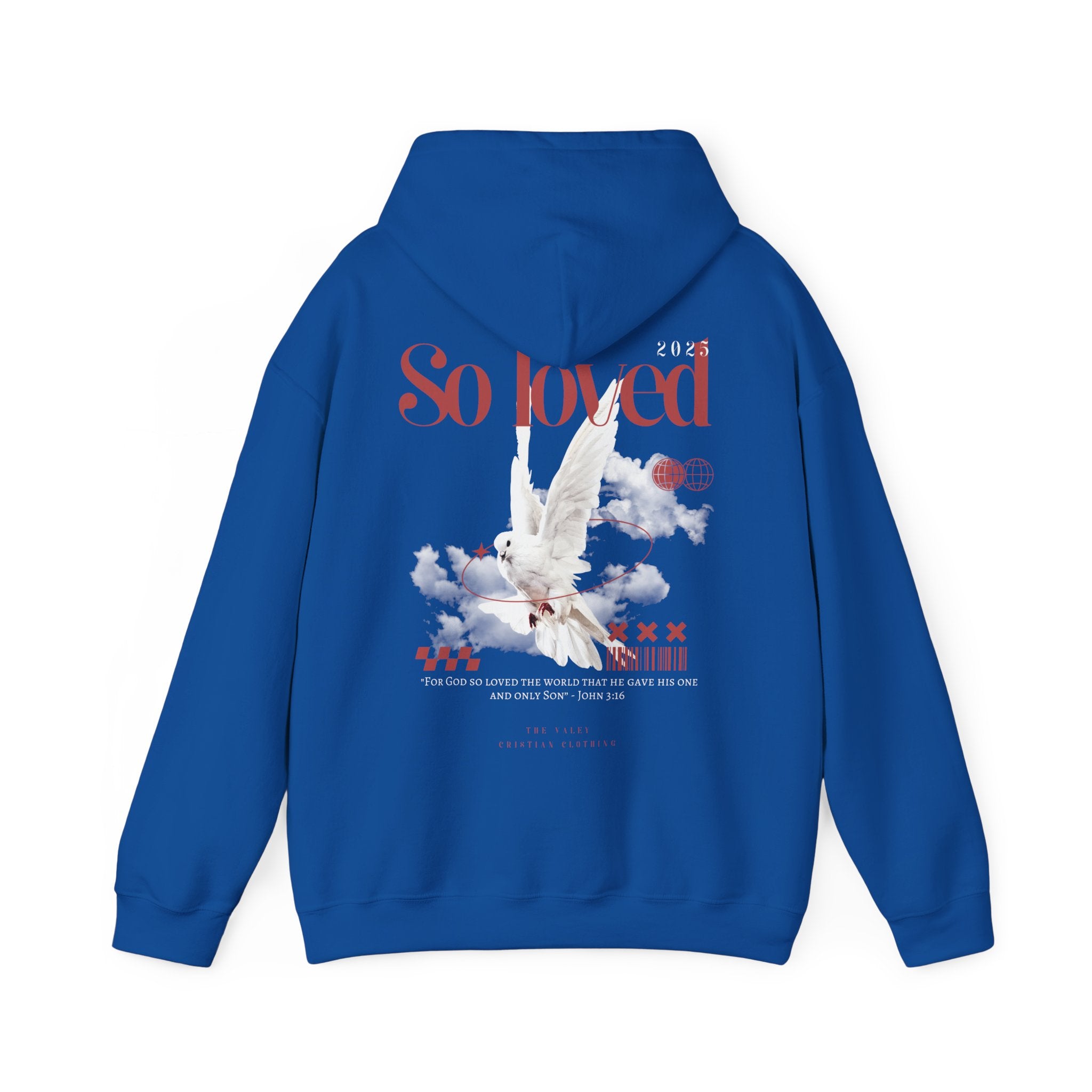 'So Loved Hoodie' Unisex Heavy Blend™ - Christian Streetwear