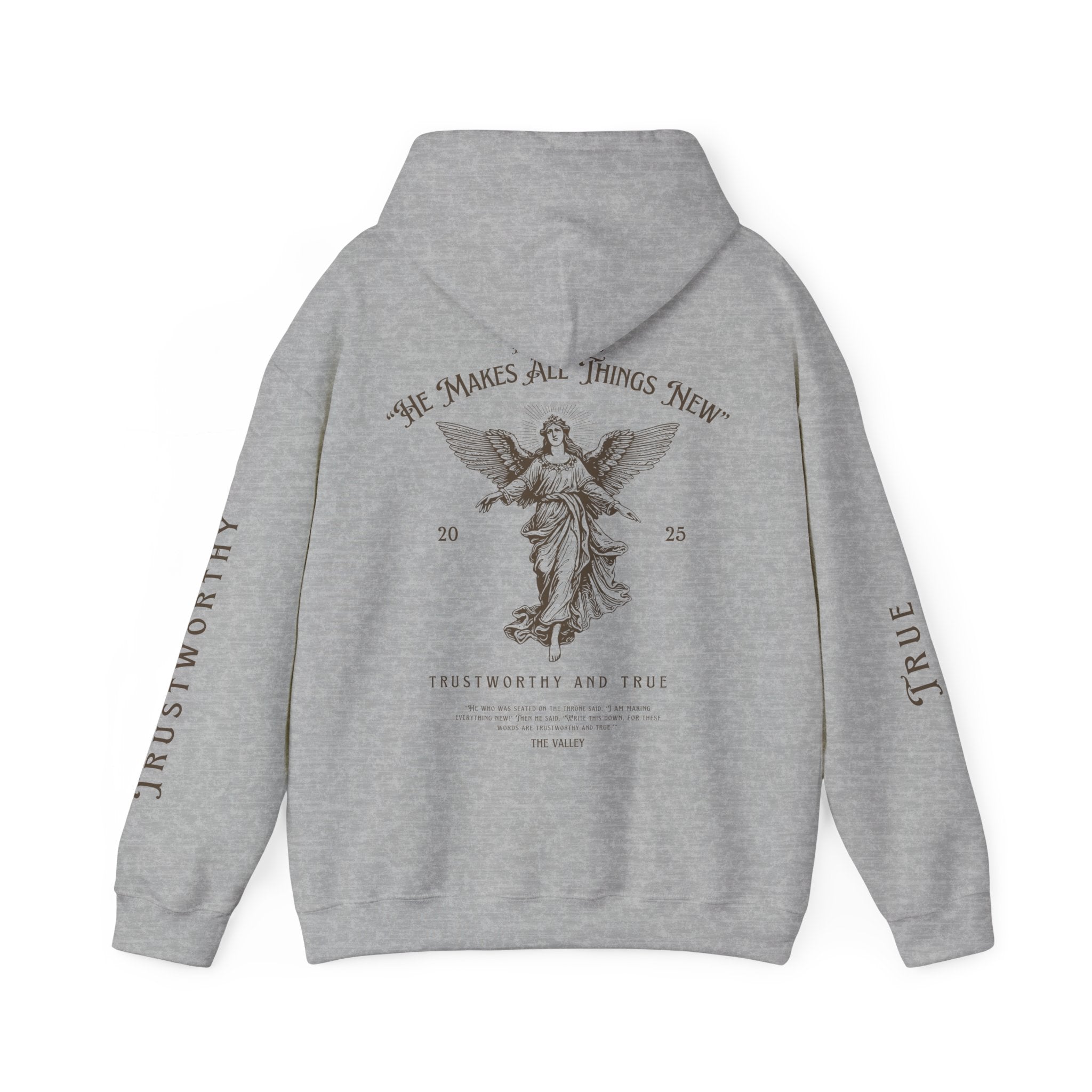 'Trustworthy & True' Unisex Heavy Blend™ - Christian Streetwear