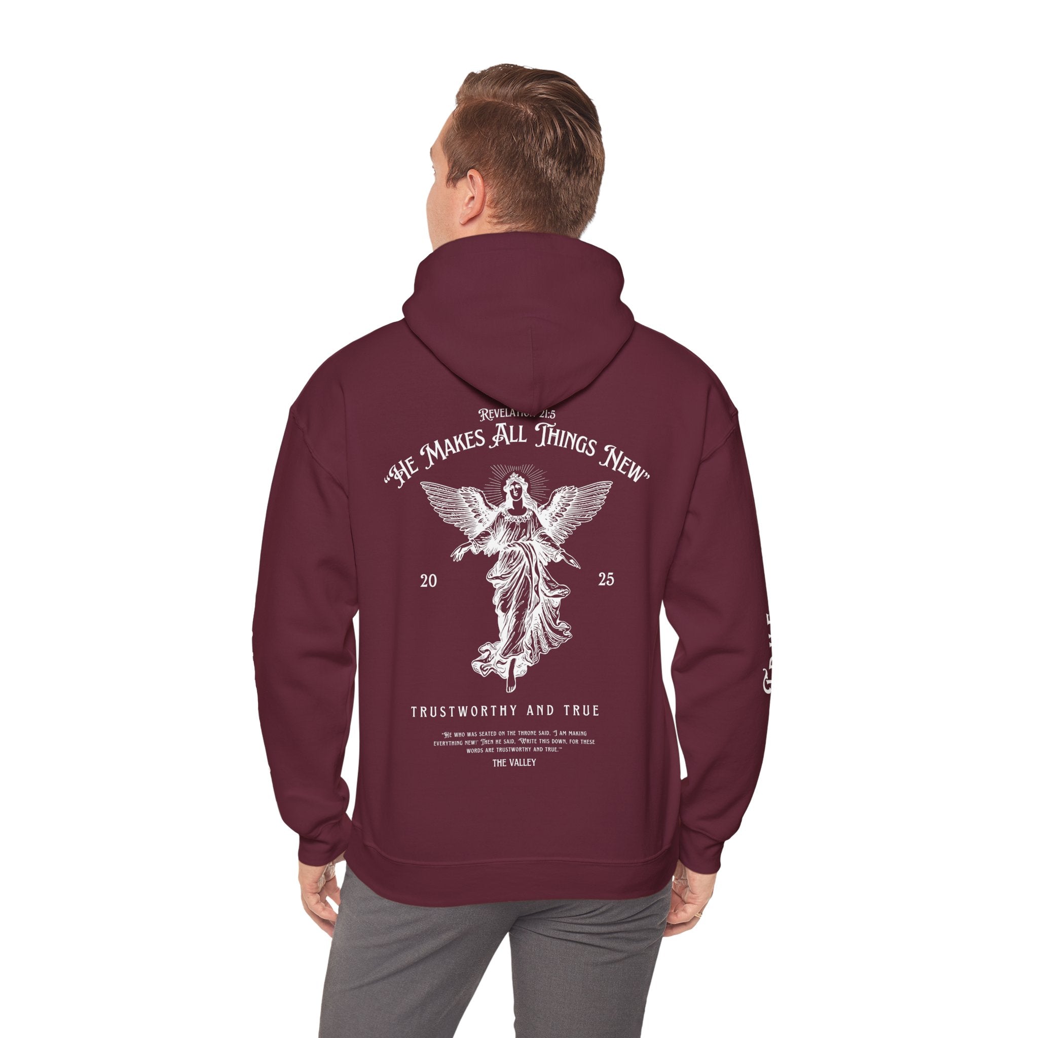 'Trustworthy & True' Unisex Heavy Blend™ - Christian Streetwear