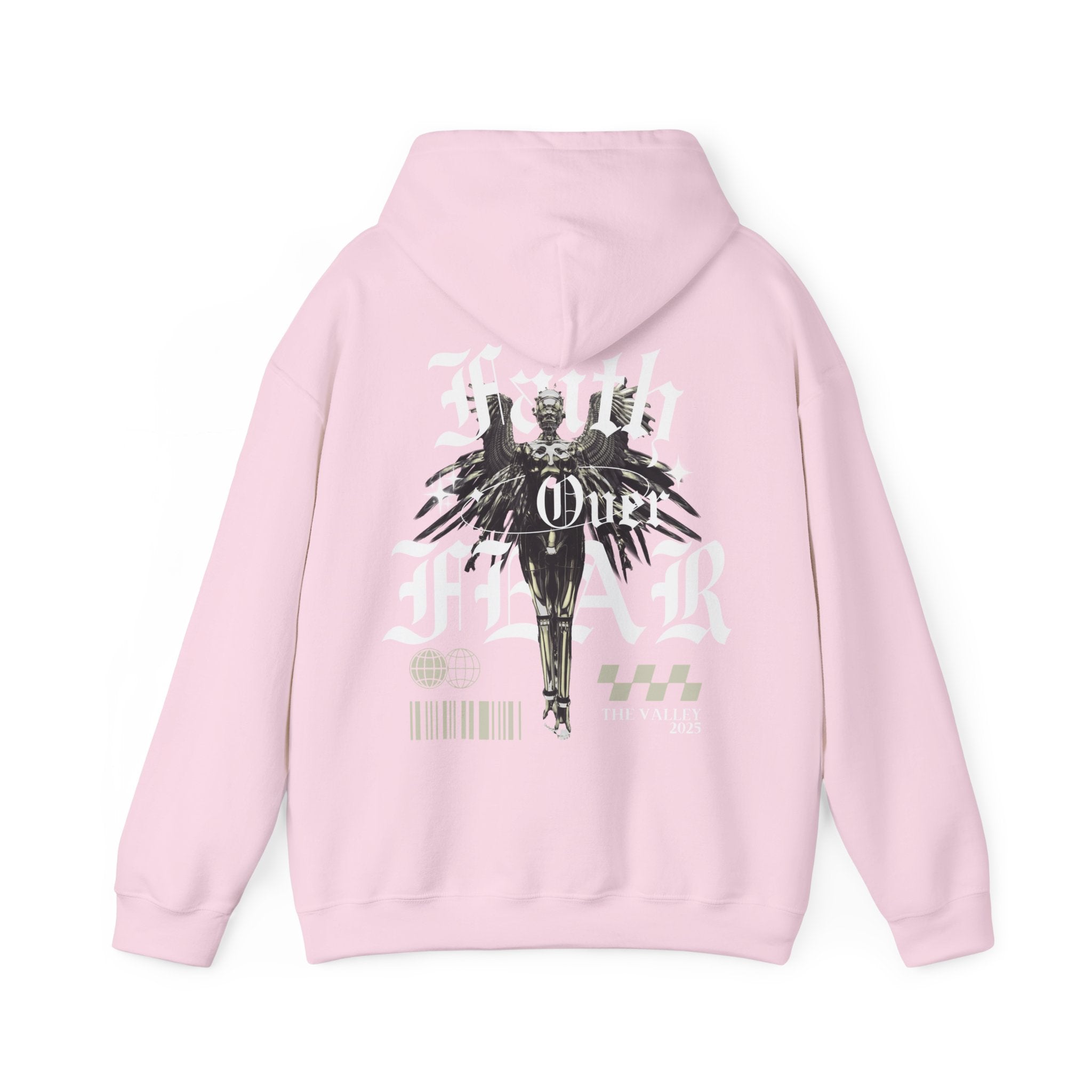 Faith Over Fear Unisex Heavy Hoodie - Christian Streetwear