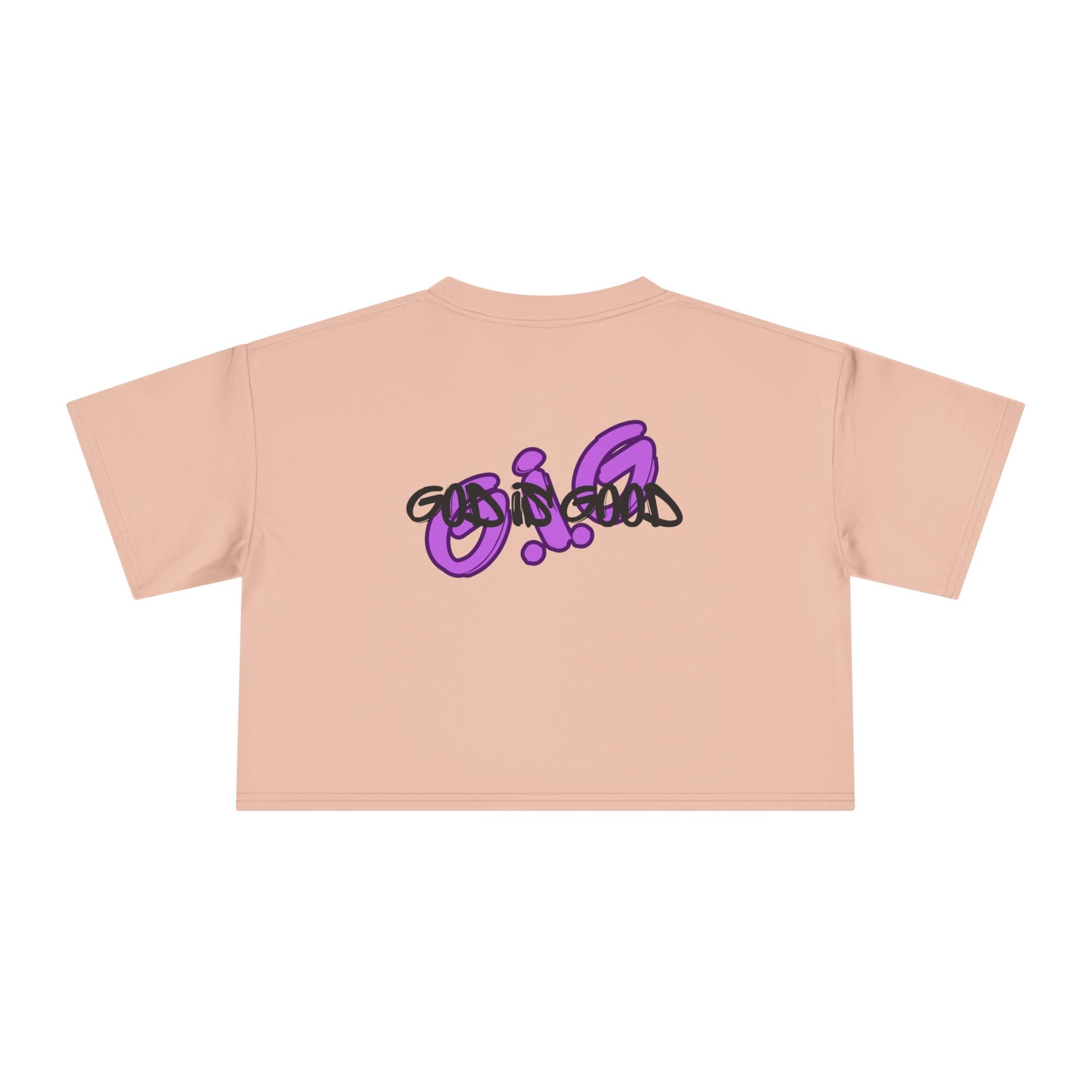 ‘G.I.G’ Women's Crop Tee - Christian streetwear