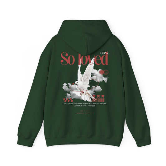 'So Loved Hoodie' Unisex Heavy Blend™ - Christian Streetwear