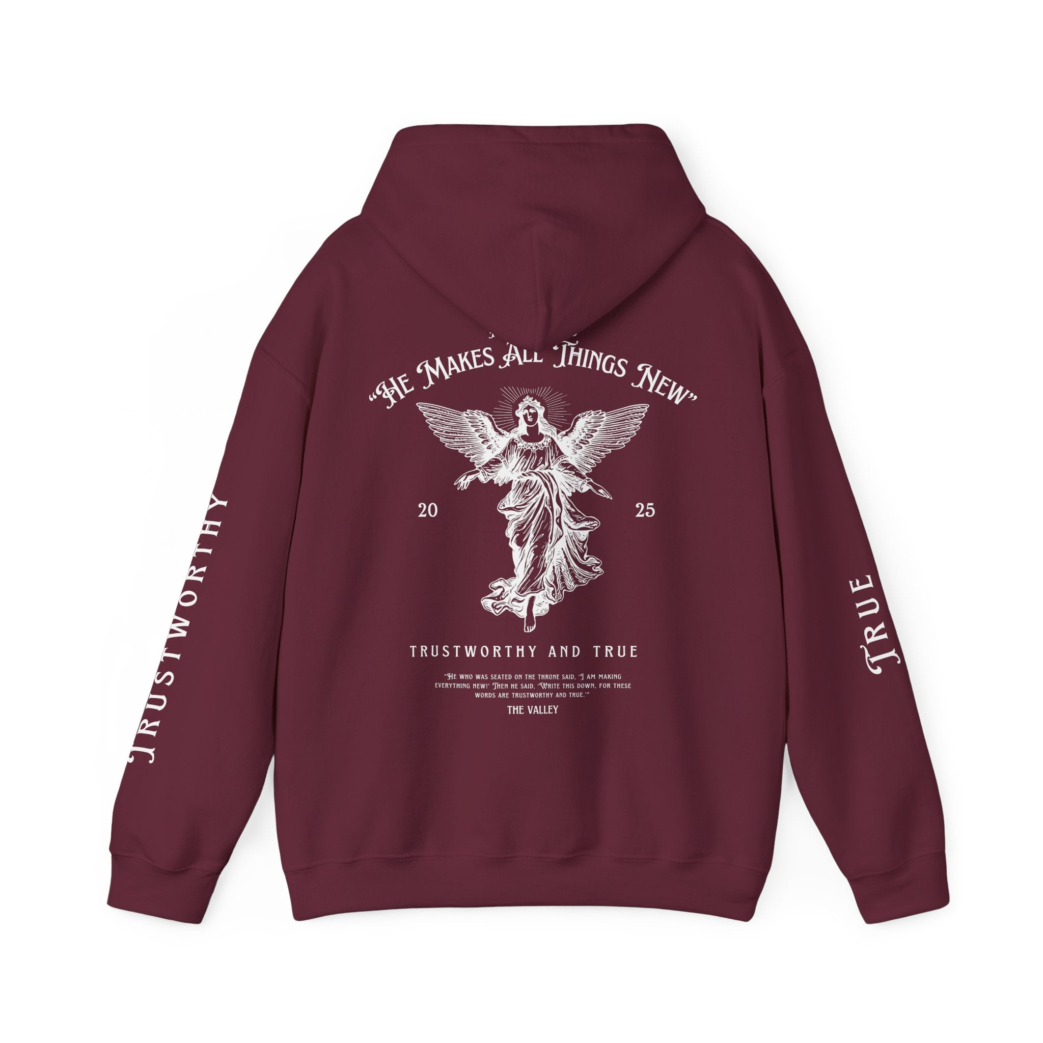 'Trustworthy & True' Unisex Heavy Blend™ - Christian Streetwear