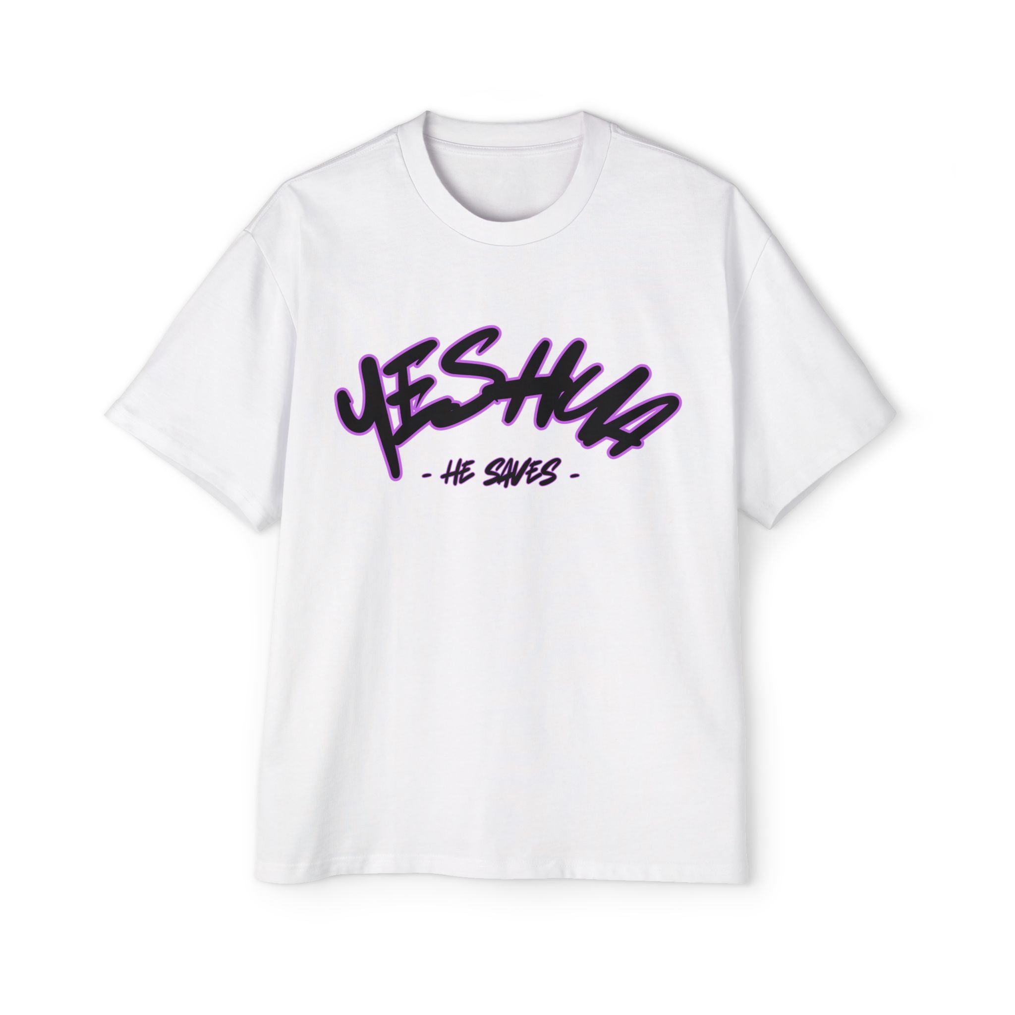 'Yeshua' Heavy Oversized Tee - Christian Streetwear