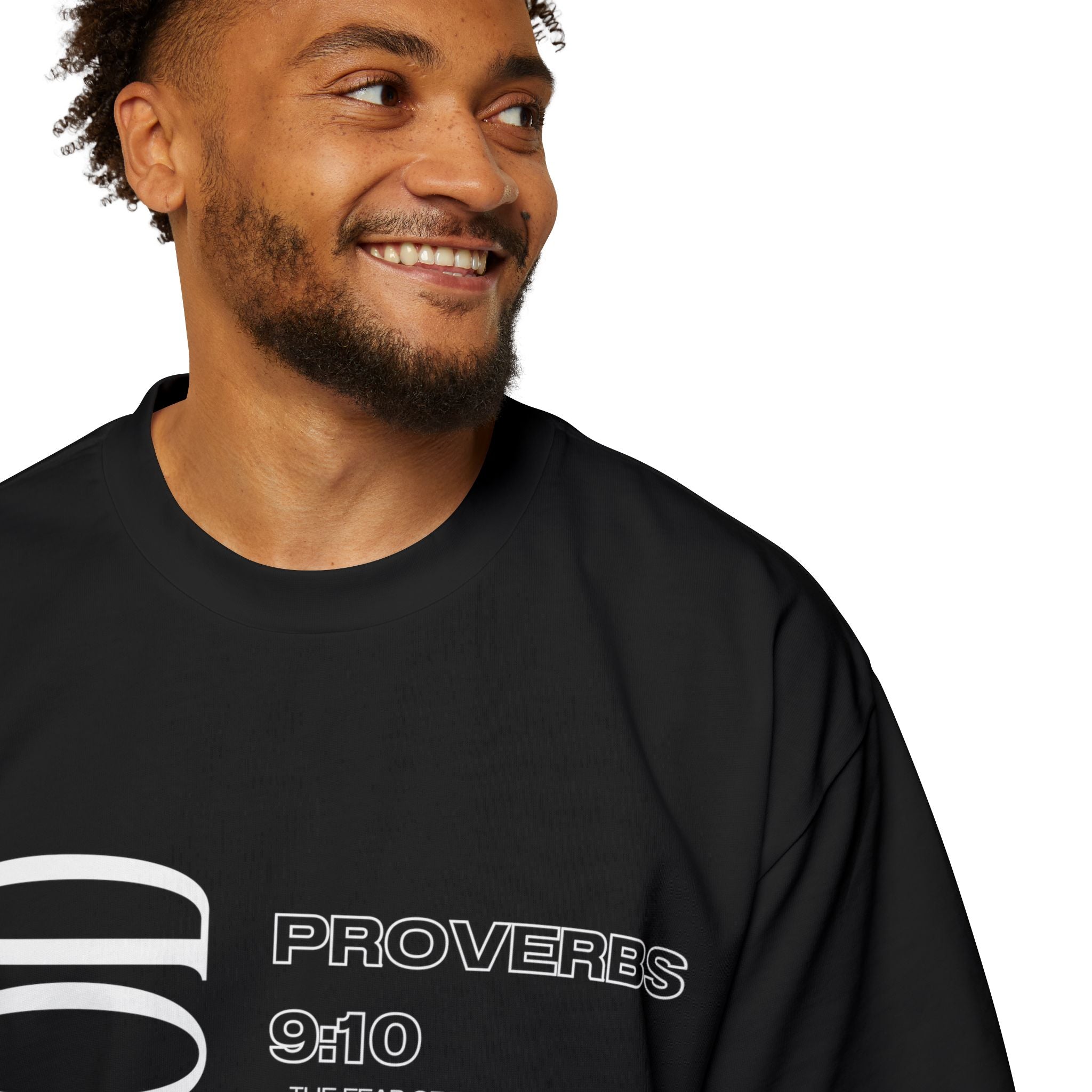 'Fear GOD' Heavy Oversized Tee - Christian Streetwear