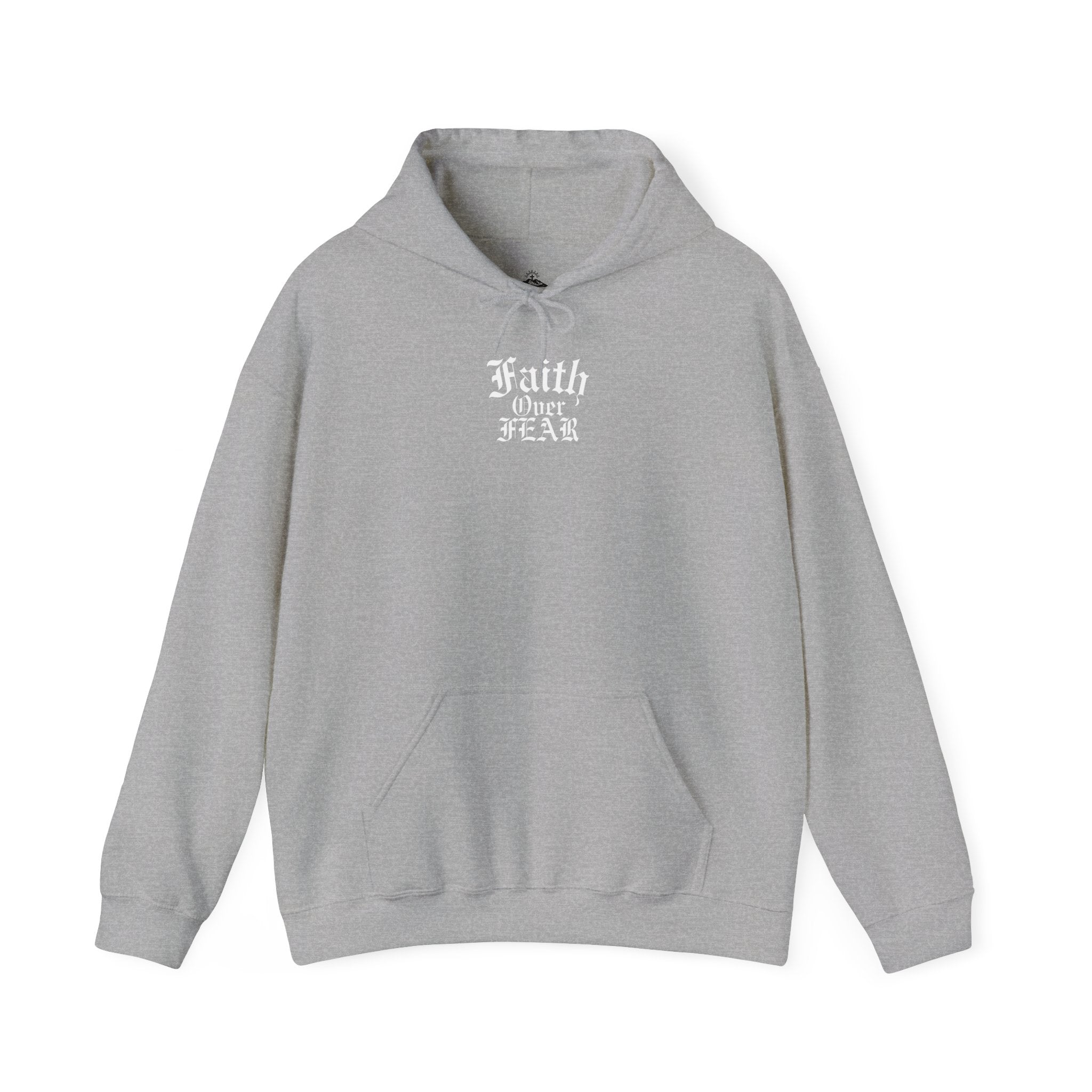 Faith Over Fear Unisex Heavy Hoodie - Christian Streetwear