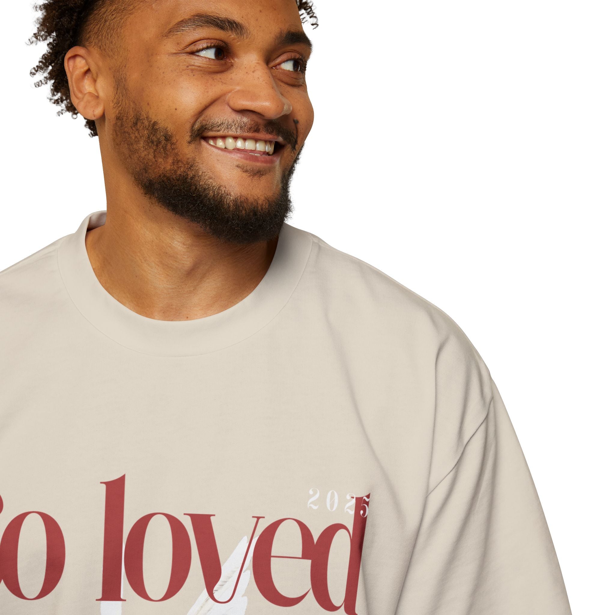 'So Loved' Heavy Oversized Tee - Christian Streetware