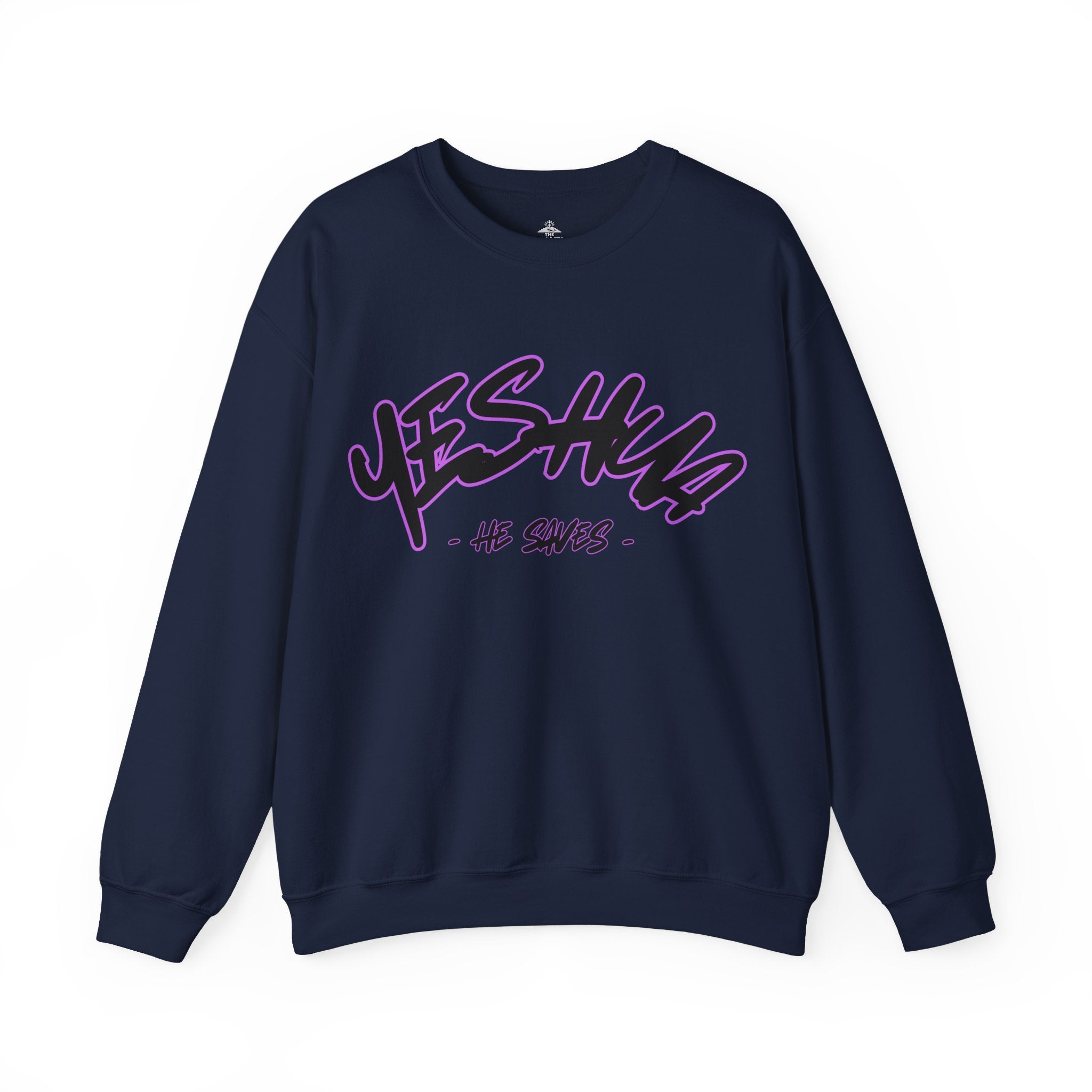 ‘Yeshua’ Heavy Blend™ Crewneck - Christian streetwear