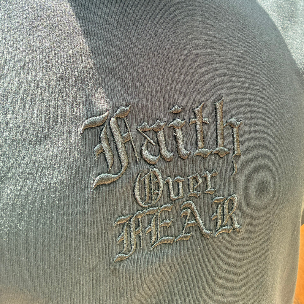 Faith Over Fear - Black