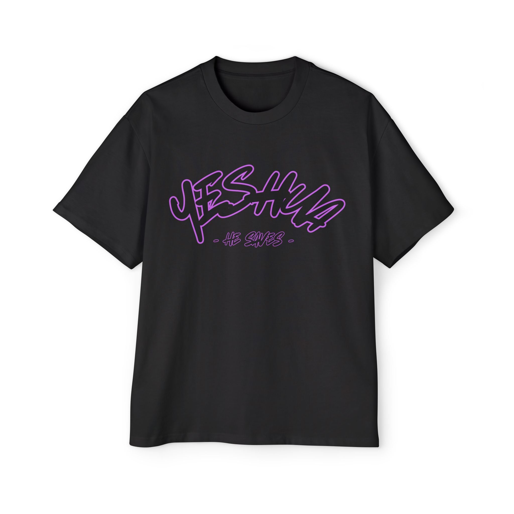 'Yeshua' Heavy Oversized Tee - Christian Streetwear