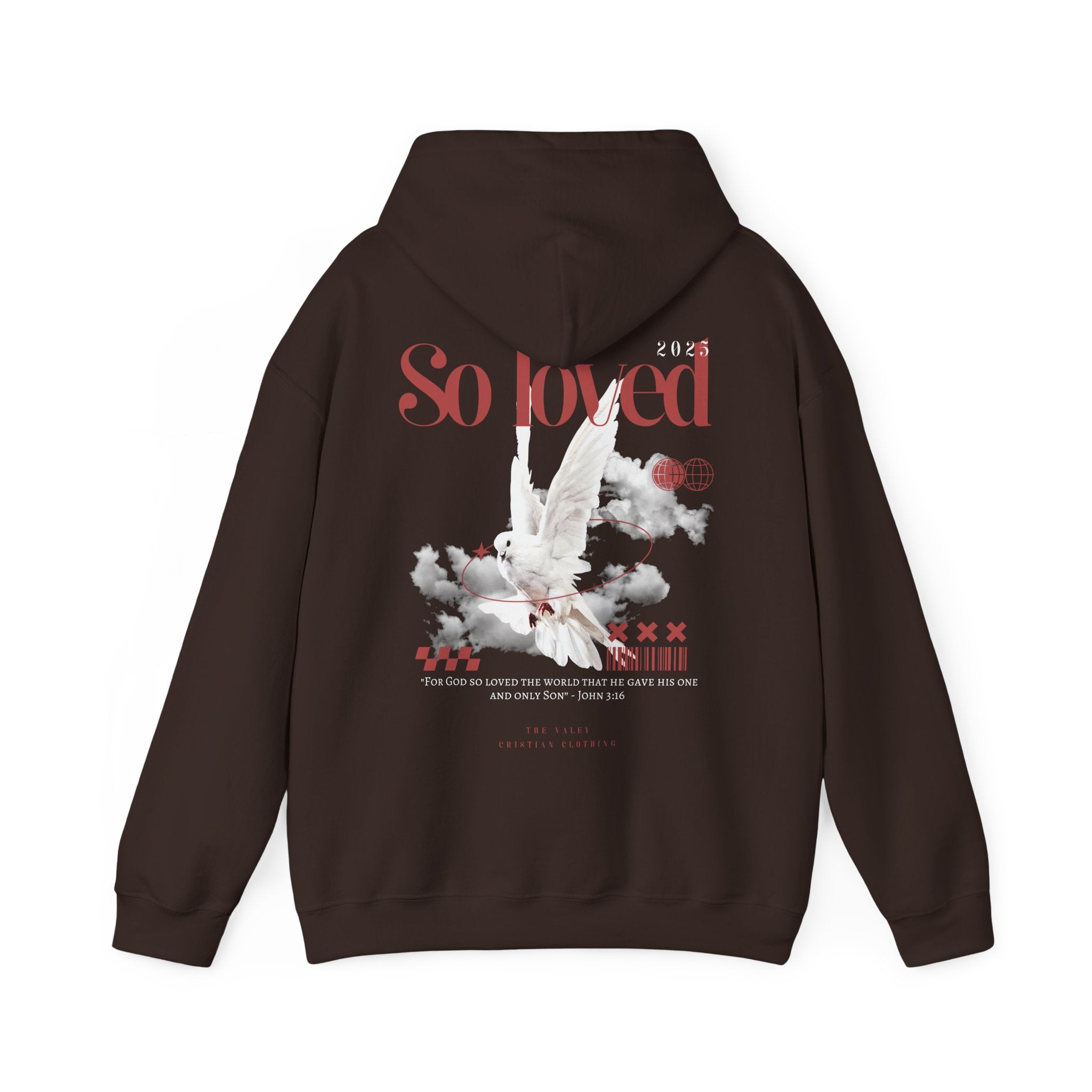 'So Loved Hoodie' Unisex Heavy Blend™ - Christian Streetwear