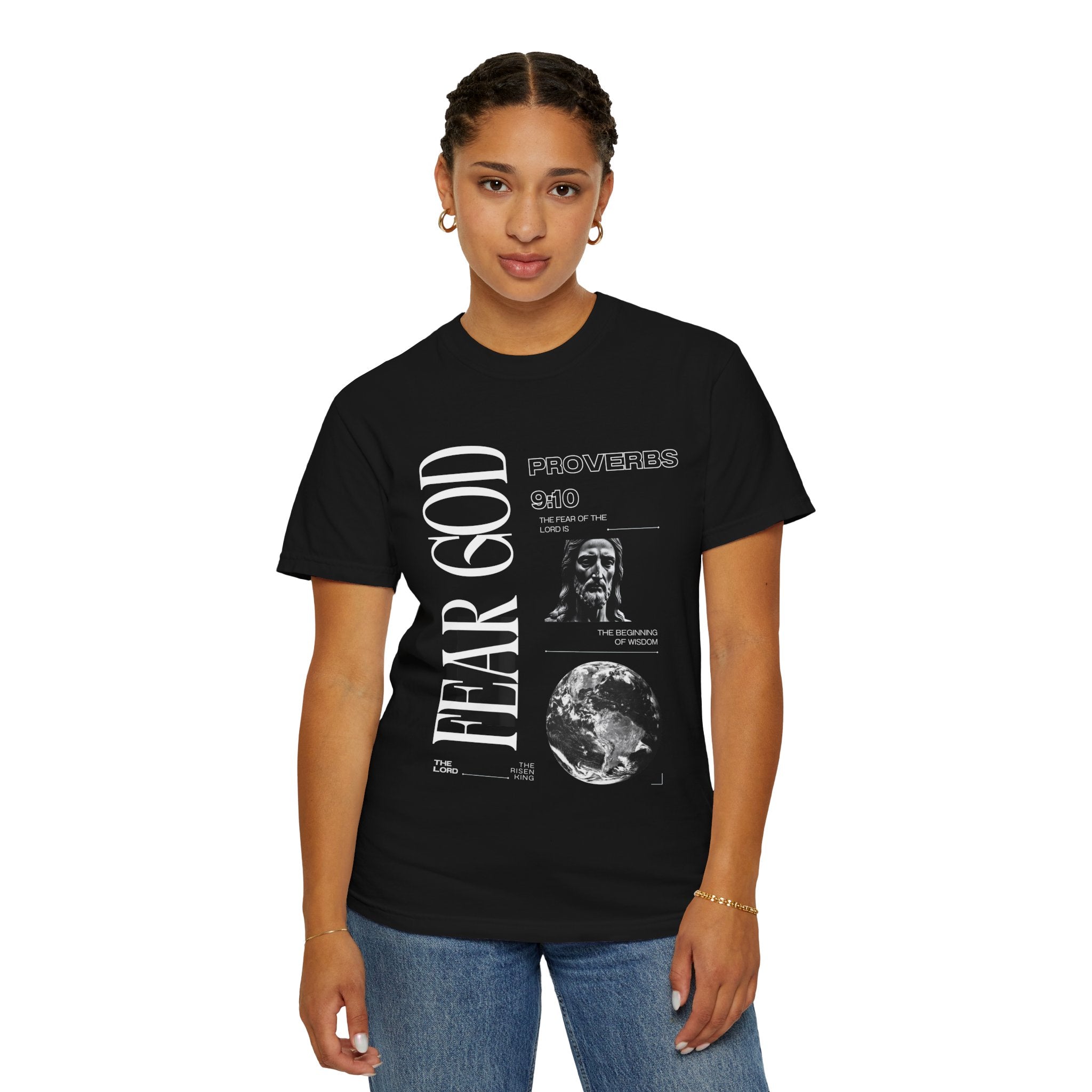 ‘Fear god’ Woman’s T-shirt - Christian streetwear