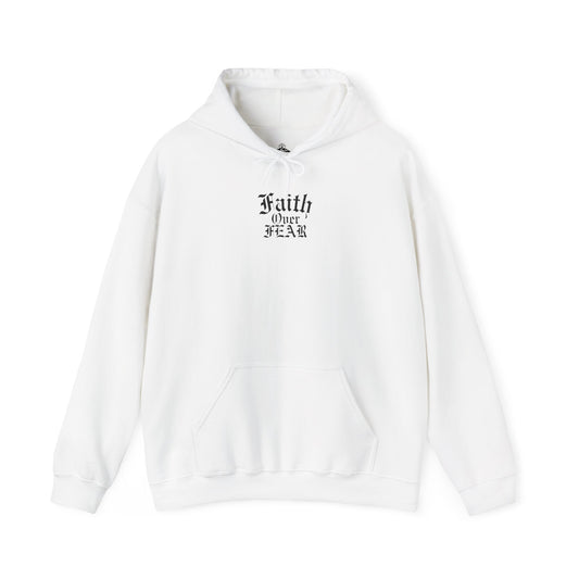 Faith Over Fear Unisex Heavy Hoodie - Christian Streetwear