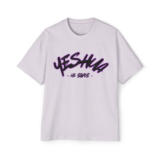 'Yeshua' Heavy Oversized Tee - Christian Streetwear